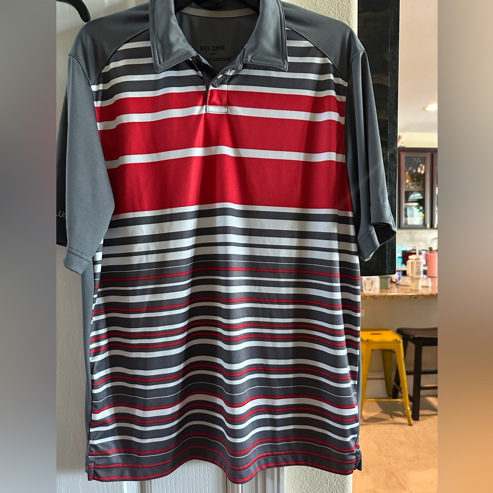 Black clover live lucky golf shirt size medium